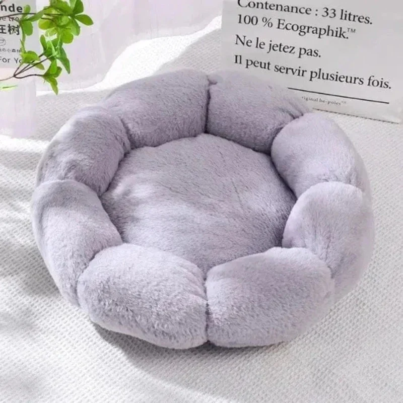 Panier chat forme fleur - Confort absolu | PetalNes