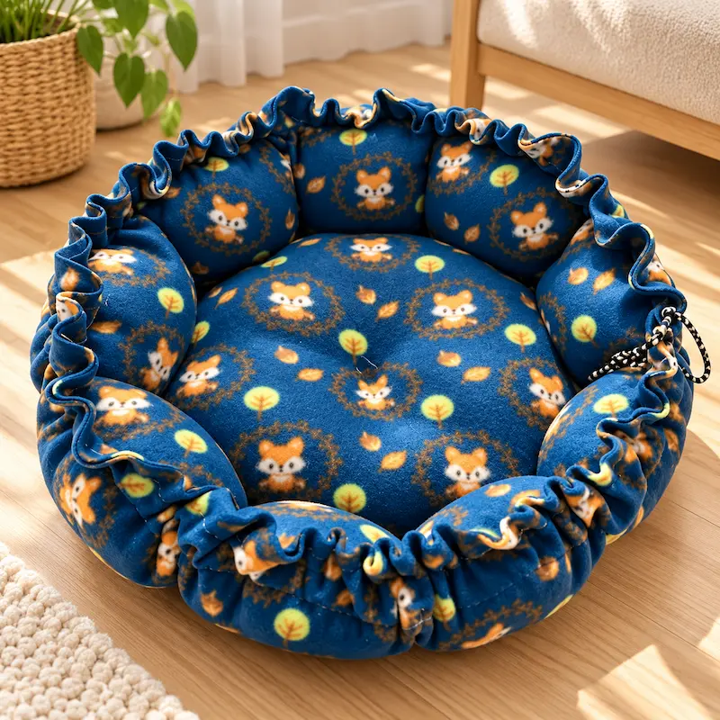 Coussin douillet pour chat - Cocoon de confort | CozyPaws