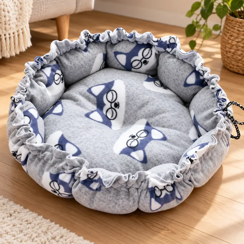 Coussin douillet pour chat - Cocoon de confort | CozyPaws