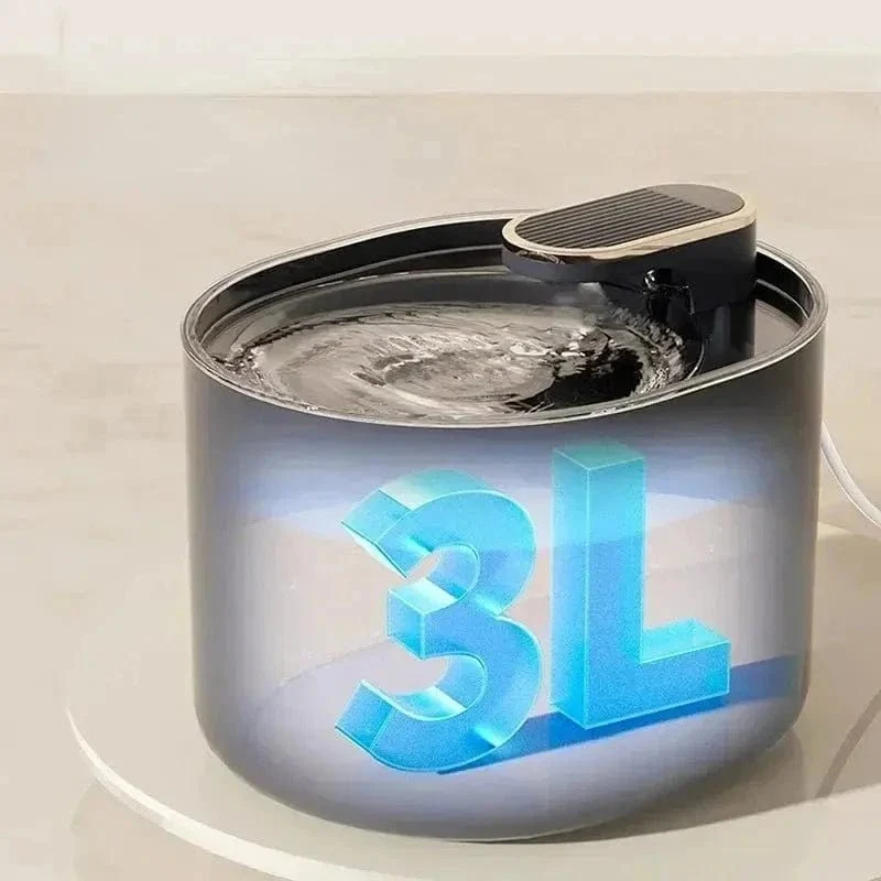 Fontaine à eau chat 3L - Autonomie optimale | MidFlow