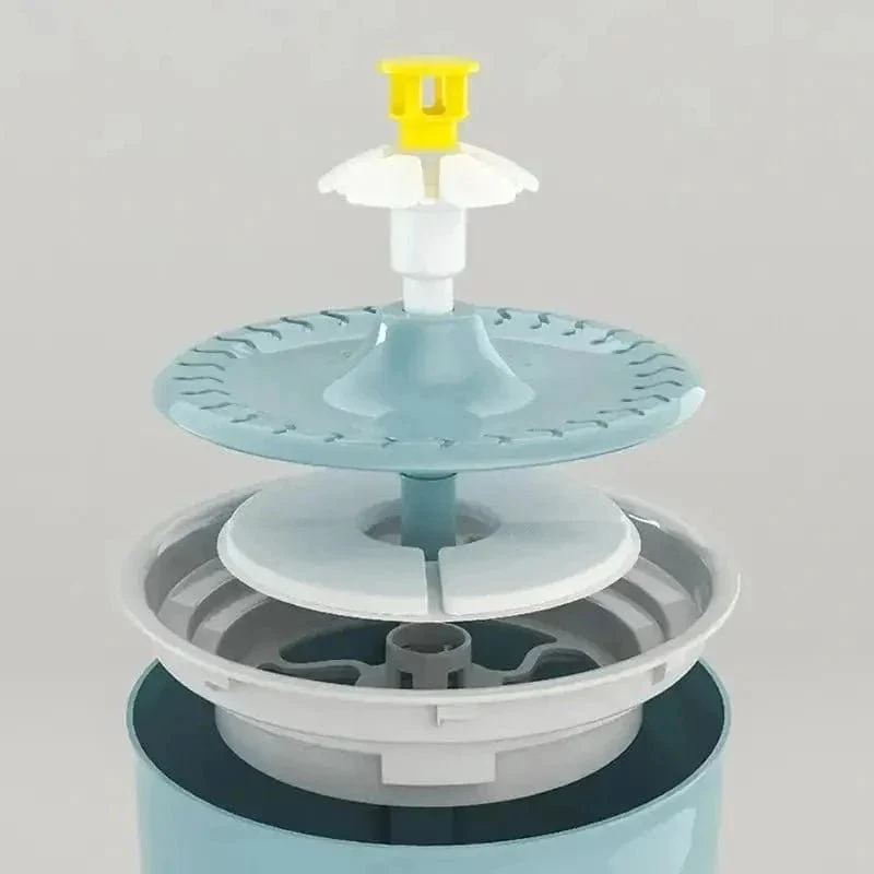 Fontaine à eau chat fleur - Jet en pétale | PetalFlow