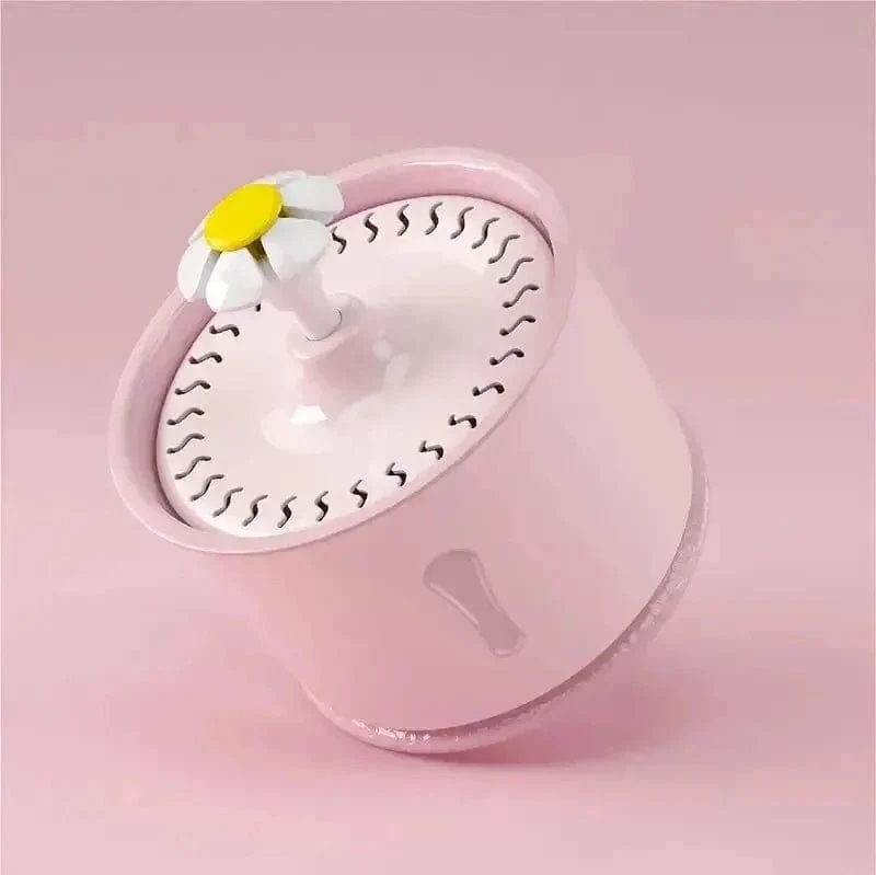 Fontaine à eau chat fleur - Jet en pétale | PetalFlow