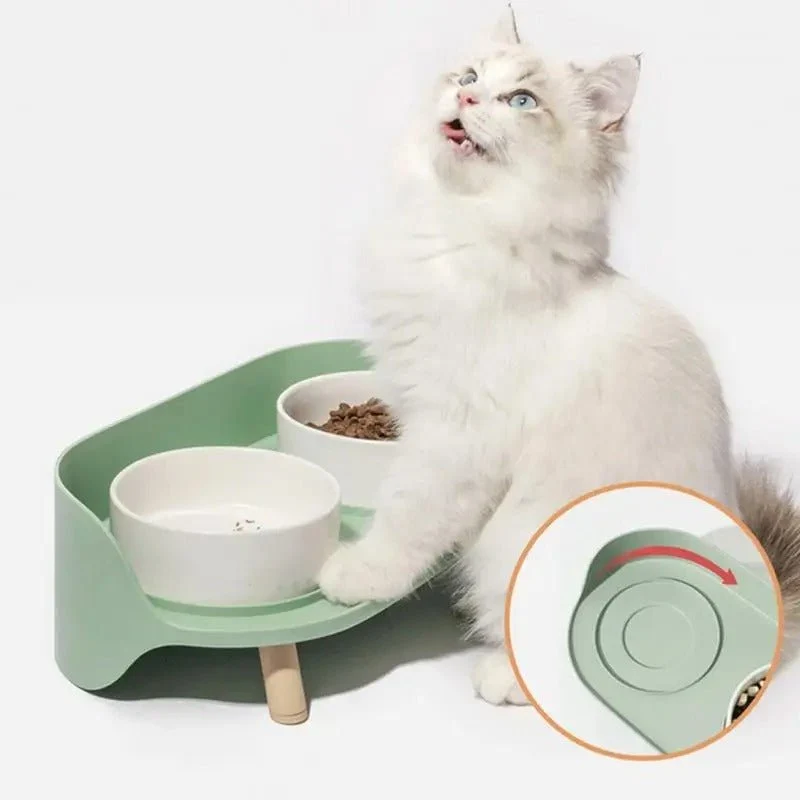 Gamelle chat - Anti déversement