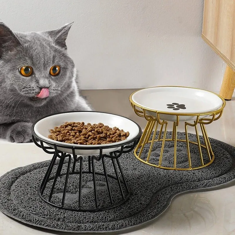 Gamelle chat surélevée - Confort optimal