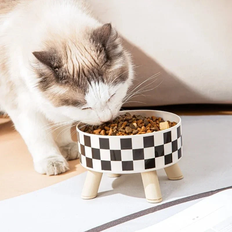 Gamelle chat - Style rétro chic