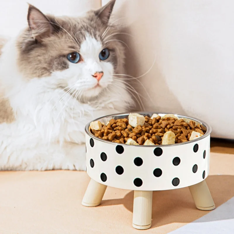 Gamelle chat - Style rétro chic