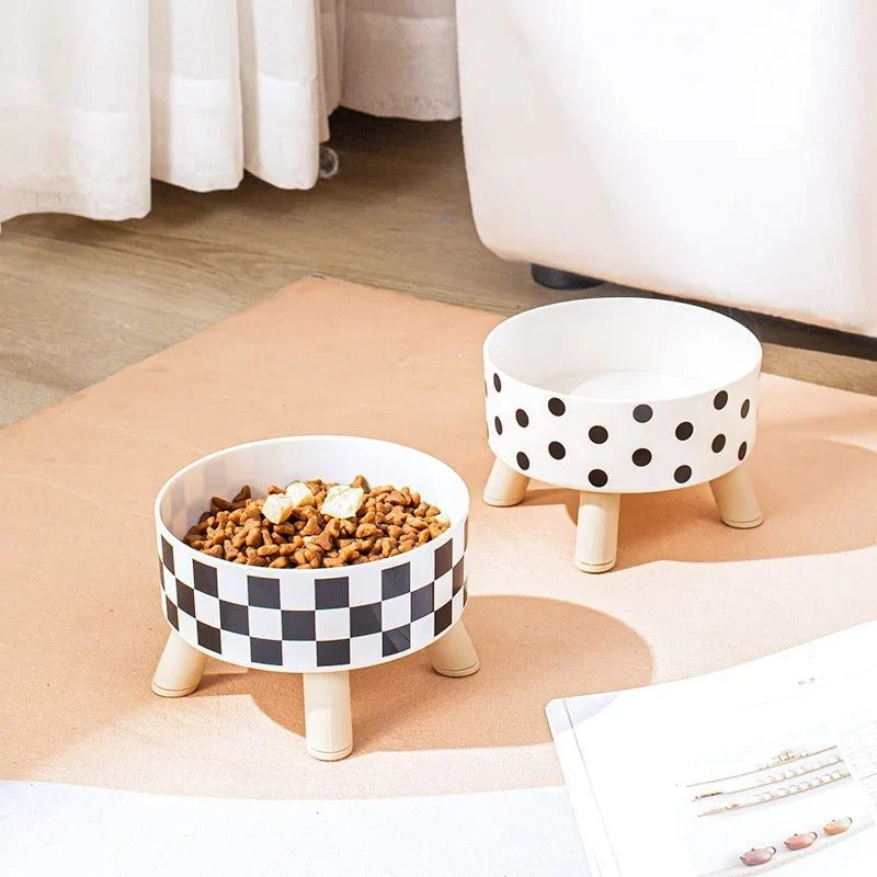 Gamelle chat - Style rétro chic