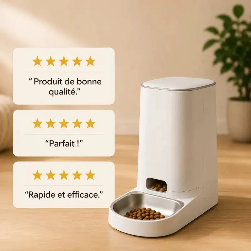 Distributeur automatique croquettes chat – Repas réguliers | AutoMeal