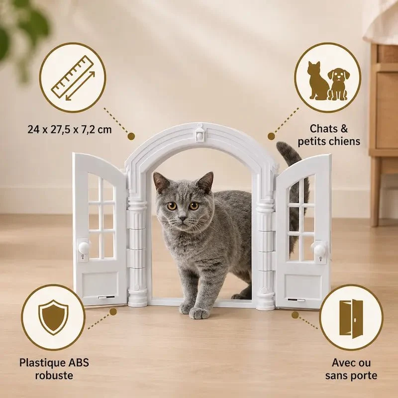 Chatière pour mur - Installation facile | WallDoor