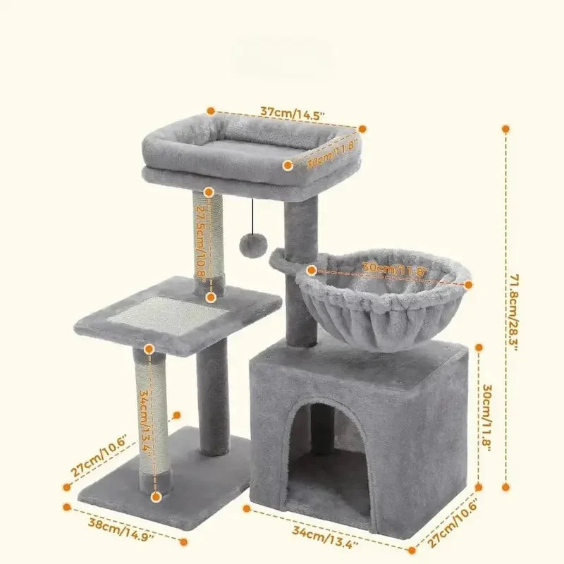 Petit arbre à chat - Gain de place | Minikitty