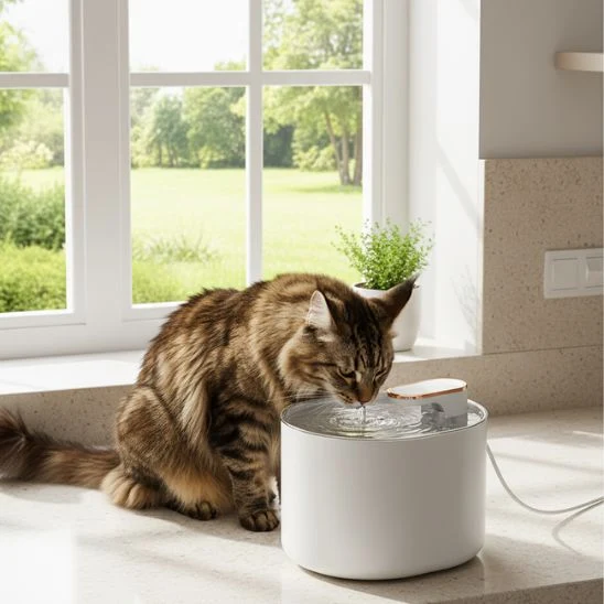 FONTAINE A EAU POUR CHAT | AquaPurr
