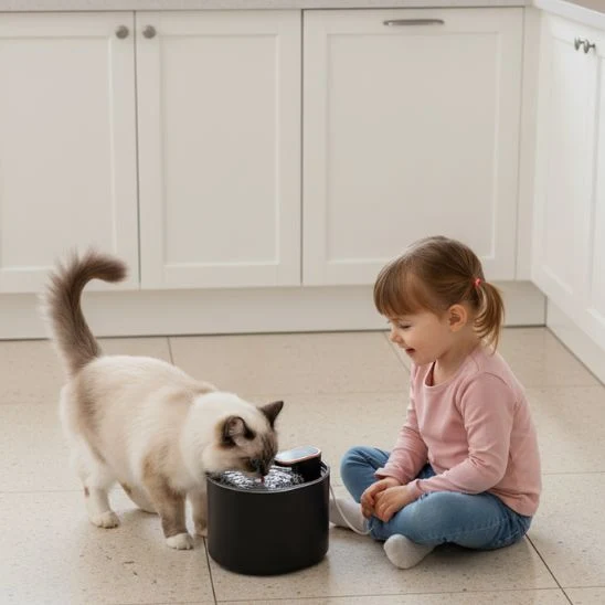 FONTAINE A EAU POUR CHAT | AquaPurr