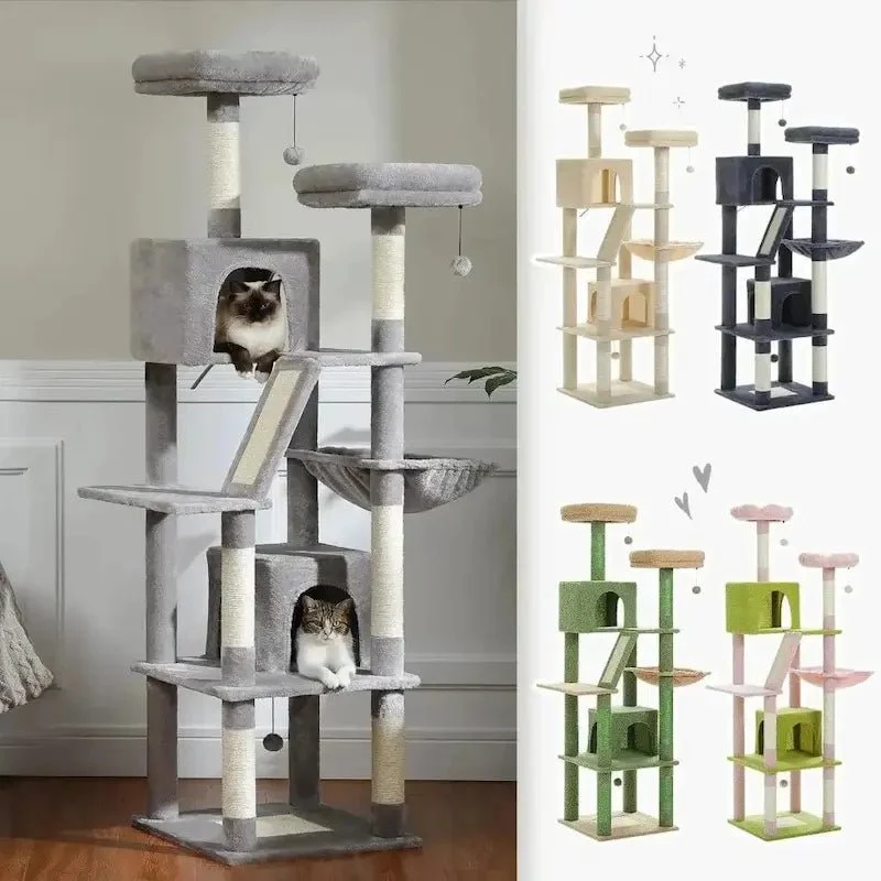 Arbre à chat XXL - Ultra stable | Pawtower