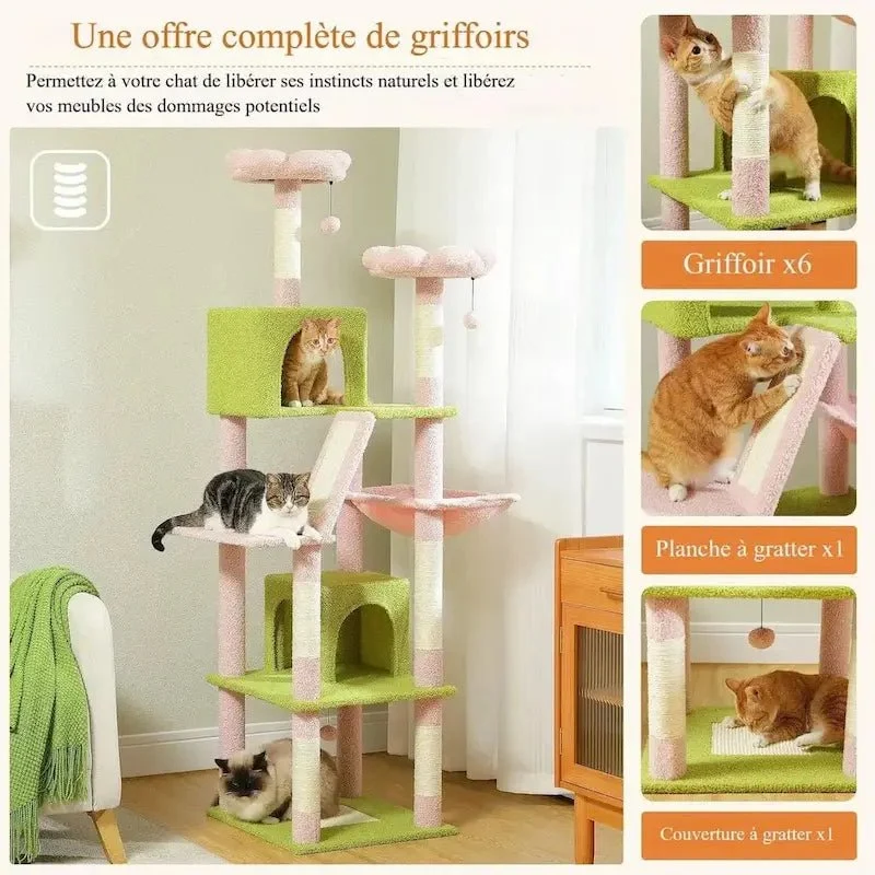 Arbre à chat XXL - Ultra stable | Pawtower