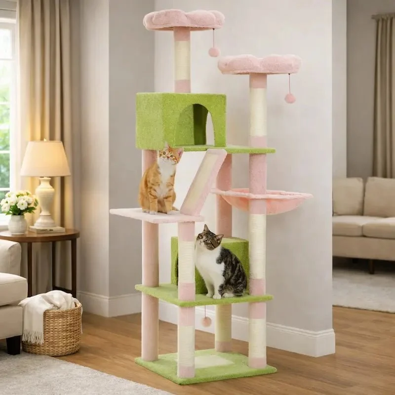 Arbre à chat XXL - Ultra stable | Pawtower