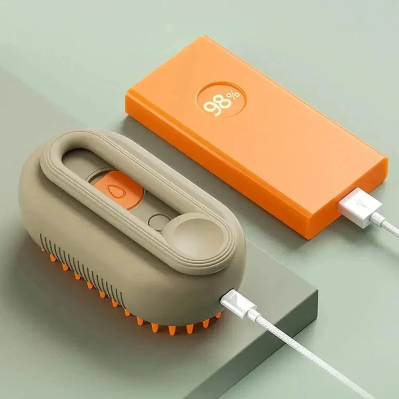 Brosse électrique chat - Poils enlevés sans effort | CatVibe