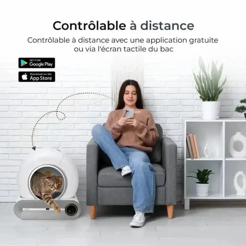 Litière autonettoyante - Pratique et sans odeur | Cleany