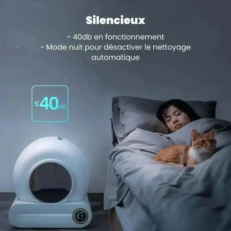 Litière autonettoyante - Pratique et sans odeur | Cleany
