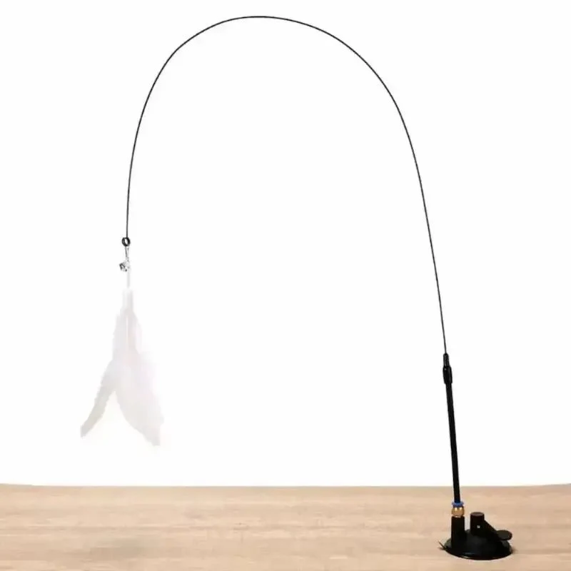 Jouet pour chat plume à ventouse - Amusement garanti | PlumeStick