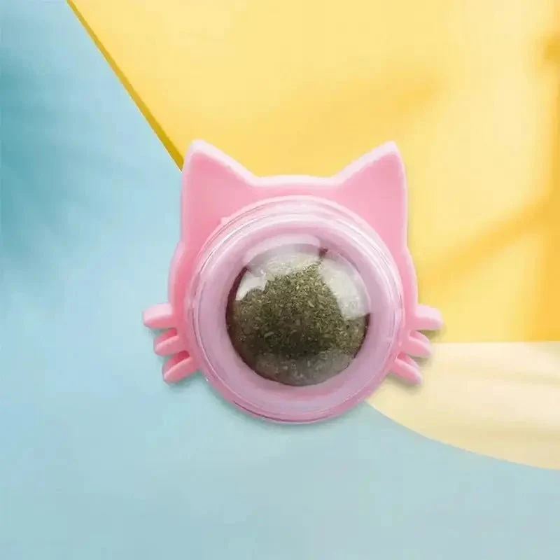 Boule herbe à chat murale - Effet irrésistible | NipWall
