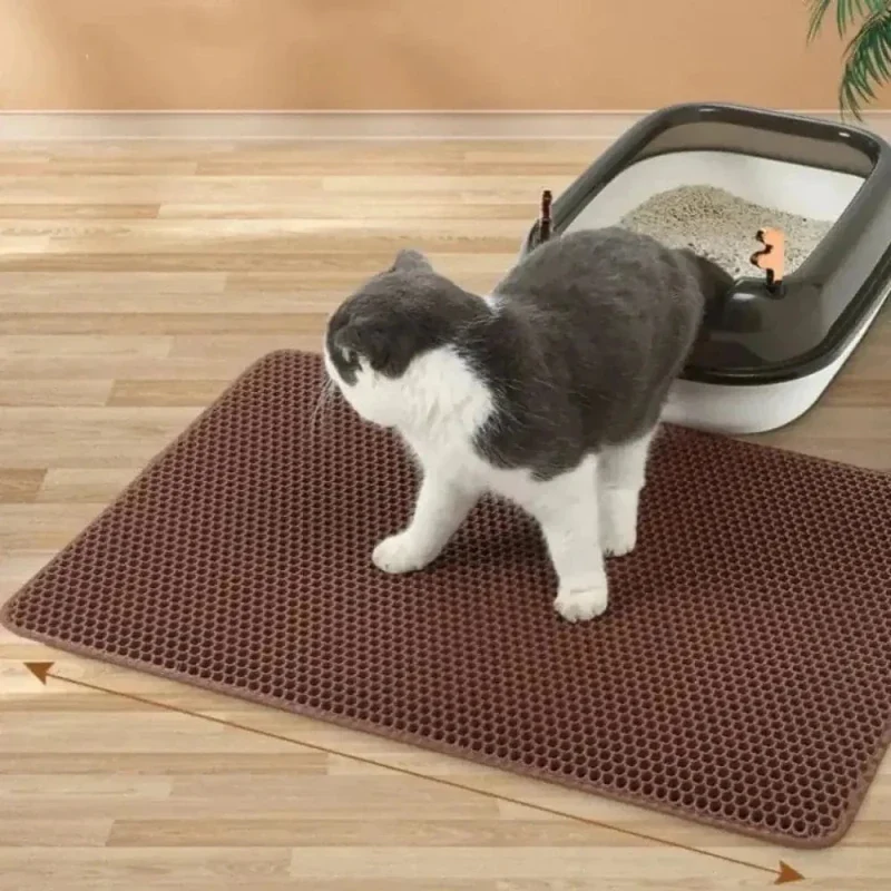 Tapis de litière pour chat