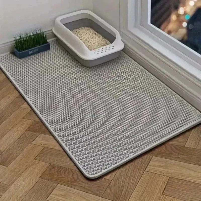 Tapis de litière pour chat