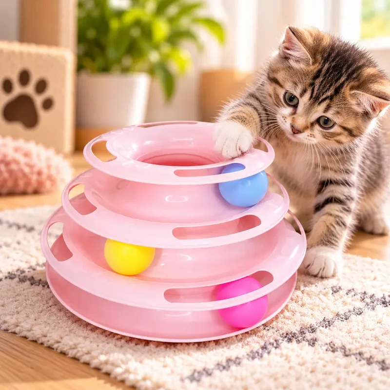 Tour de jeu pour chat - Anti-ennui assuré | CatTower