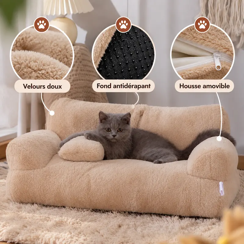 Canapé pour chat - Confort et style garantis | CozySofa
