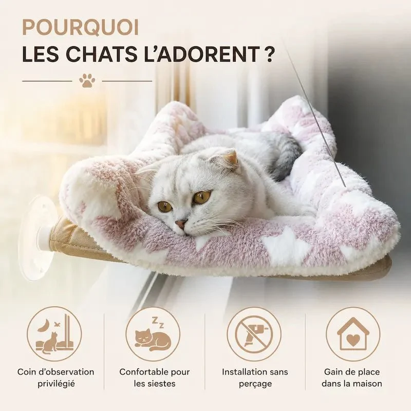 Hamac de fenêtre pour chat - Vue extérieure | WindowCat