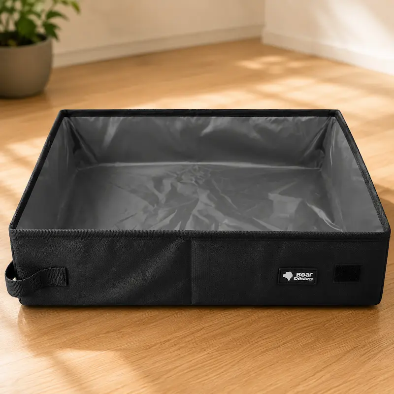 Litière de voyage - Pliable et transportable | TravelBox