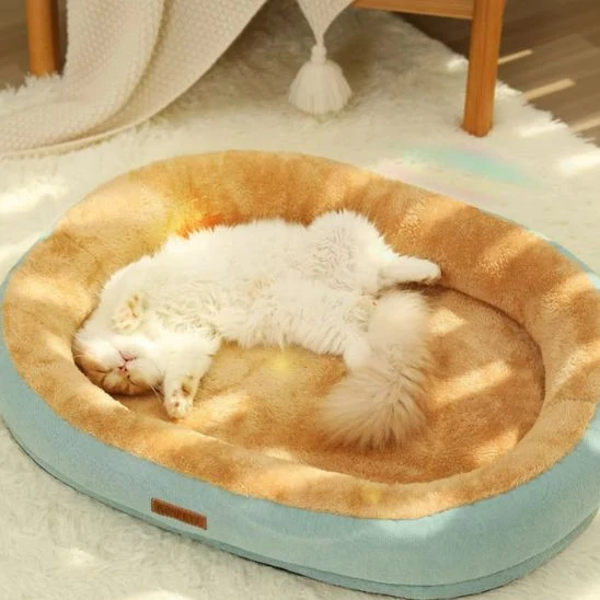 coussin à chat douillet