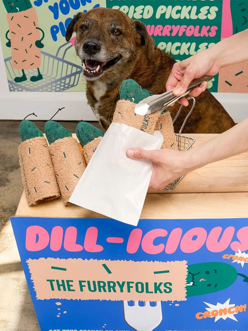 Jouet de fouille pour chien - Cornichon 🥒 - The FurryFolks