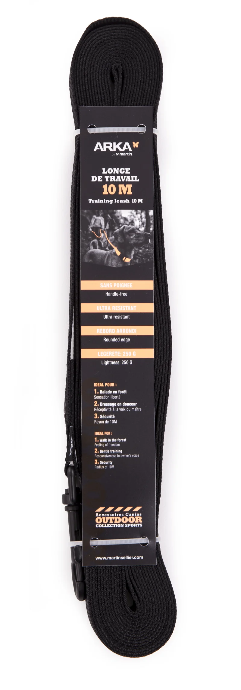 Longe de travail en nylon pour chien - MARTIN SELLIER