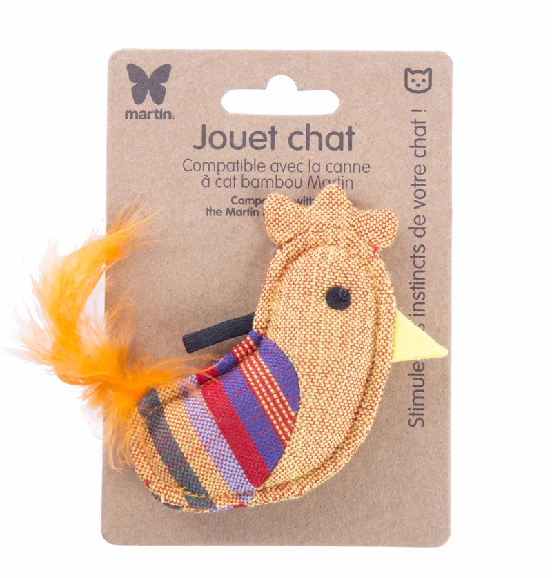 Jouets pour canne à pêche pour chats - pièces uniques - Martin Sellier