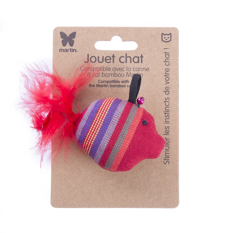 Jouets pour canne à pêche pour chats - pièces uniques - Martin Sellier