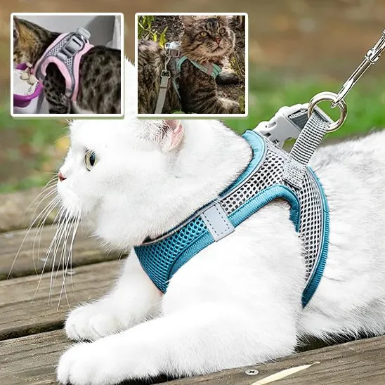 Harnais chat - Anti-évasion ajustable