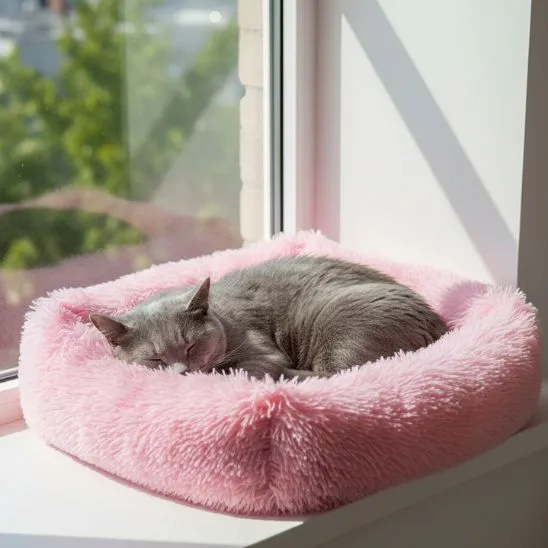 coussin pour chats apaisant