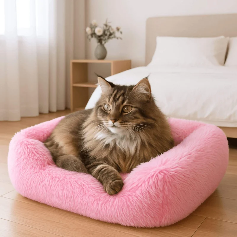 panier pour chat apaisant