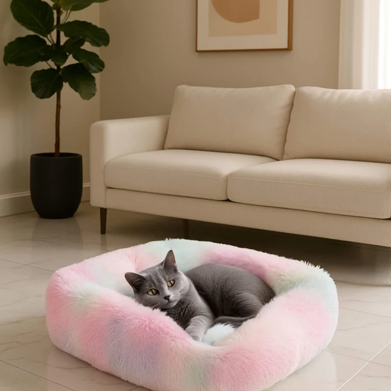 panier pour chat apaisant