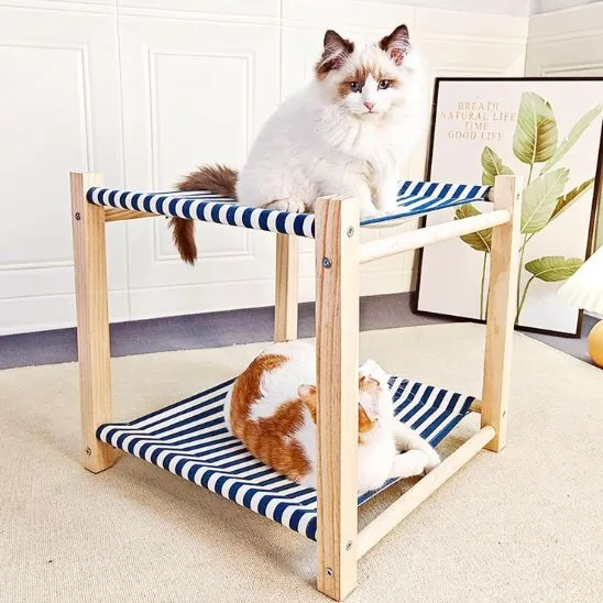 hamac pour chat double