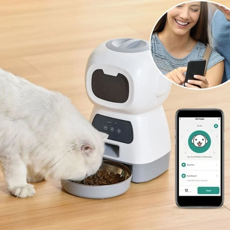 Distributeur croquette chat - Programmable