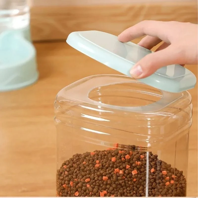 Distributeur croquettes et eau pour chat - Grande capacité