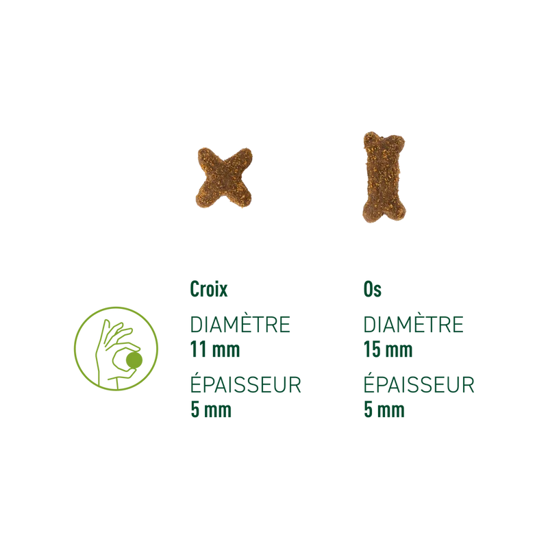 Friandises pour chien au poulet🍗 et spiruline 🌱 - Equilibre & Instinct