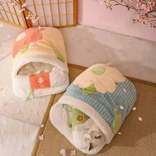sac de couchage chat apaisant