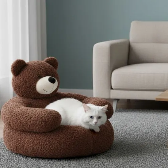 panier original chat ours