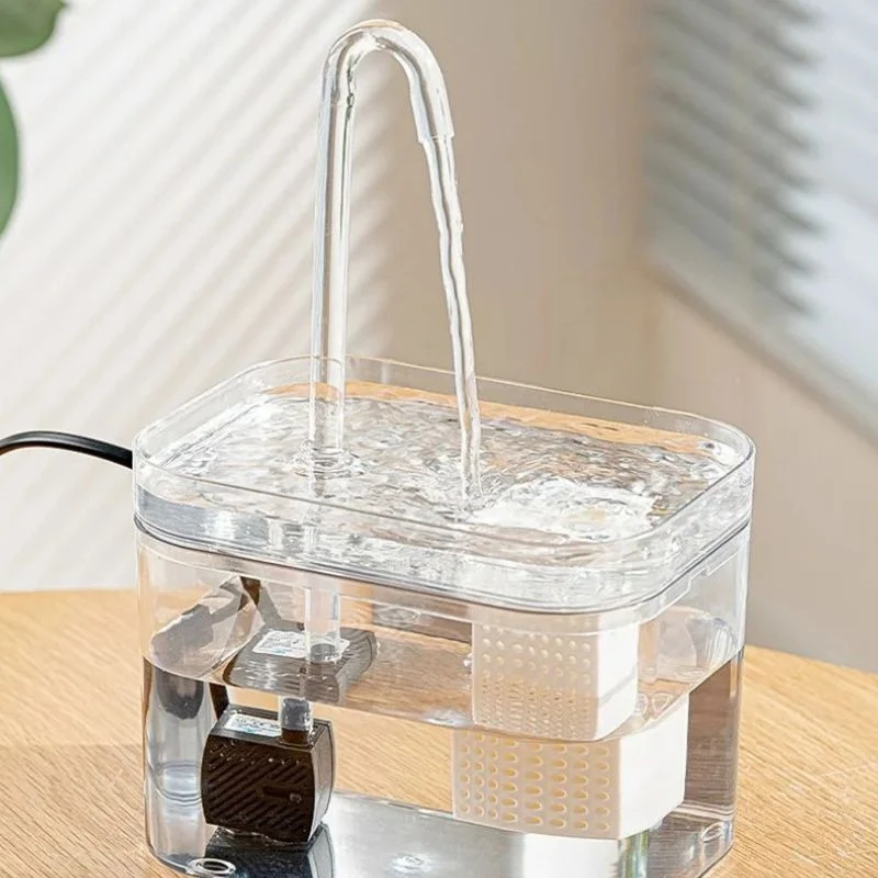 FONTAINE A EAU CHAT - AUTOMATIQUE AVEC ROBINET (1,5L)