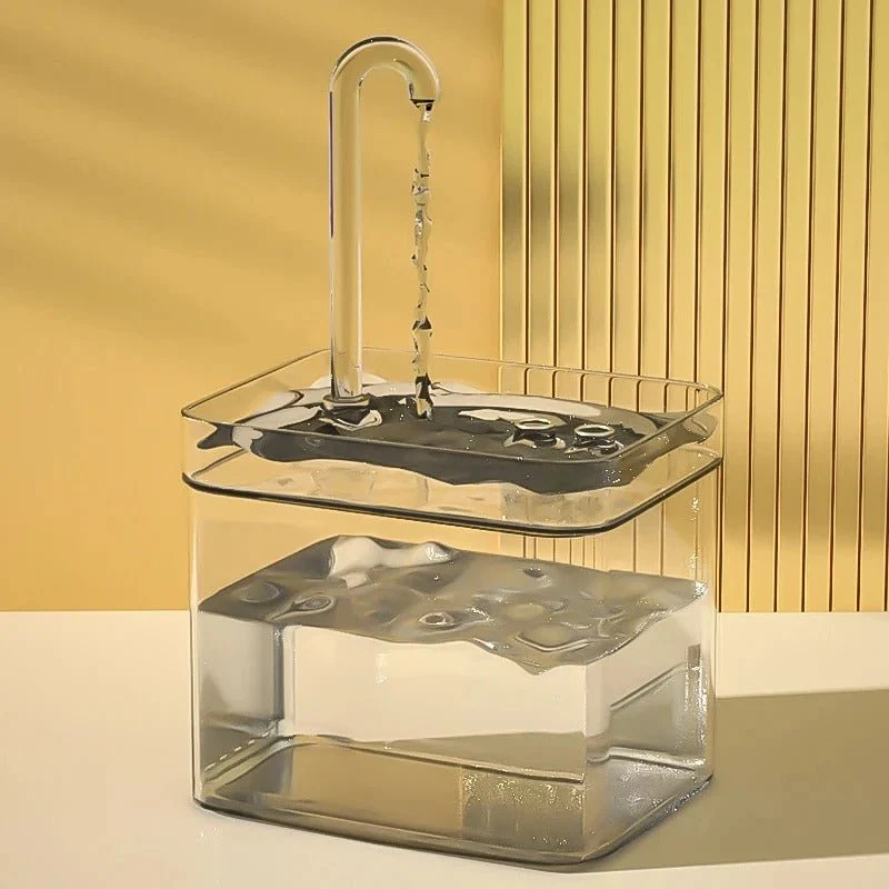 FONTAINE A EAU CHAT - AUTOMATIQUE AVEC ROBINET (1,5L)