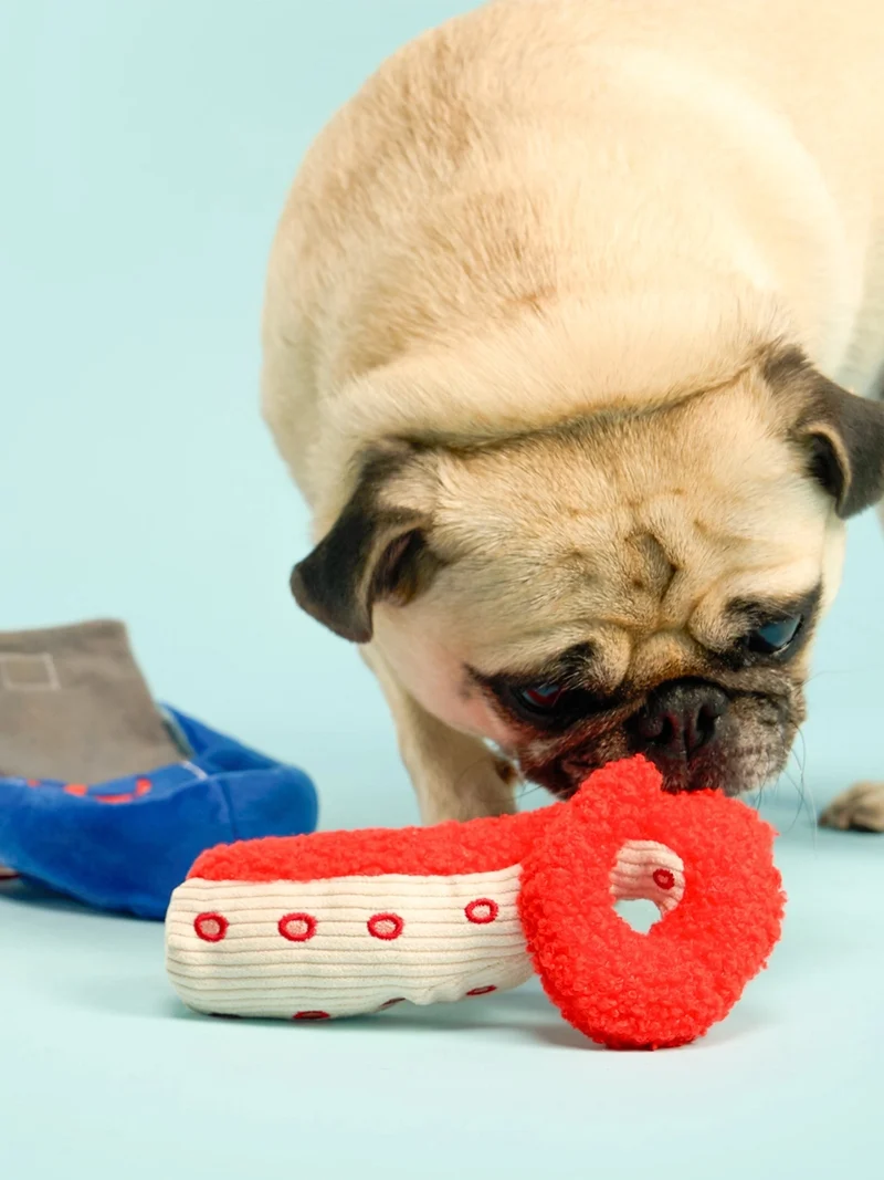 Jouet de fouille pour chien - Conserve de Poulpe 🐙 - The FurryFolks
