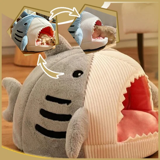 Niche pour chat - Shark Bed