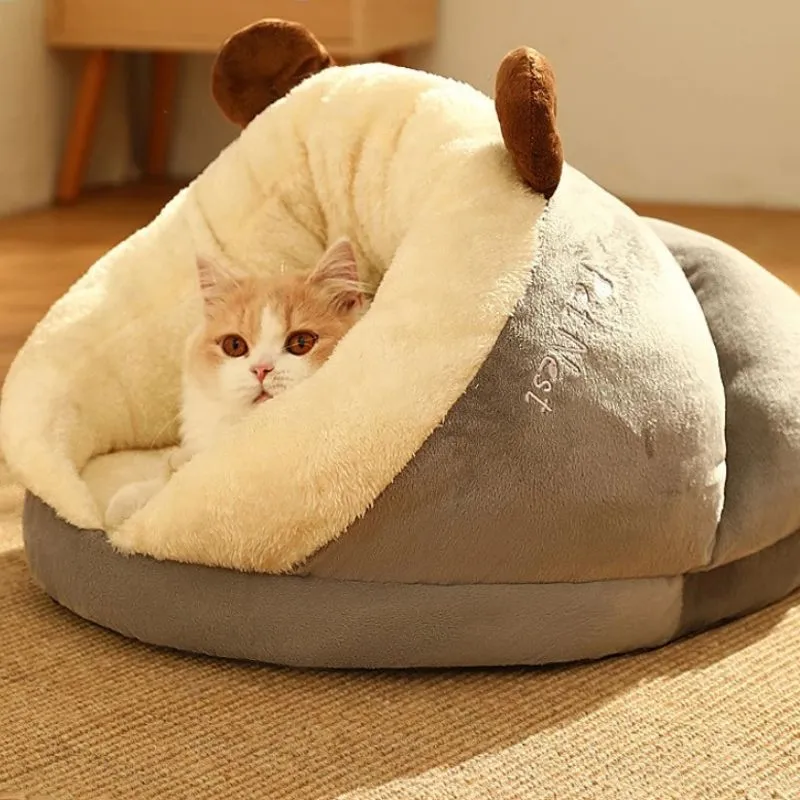 panier pour chat original - En forme de chausson